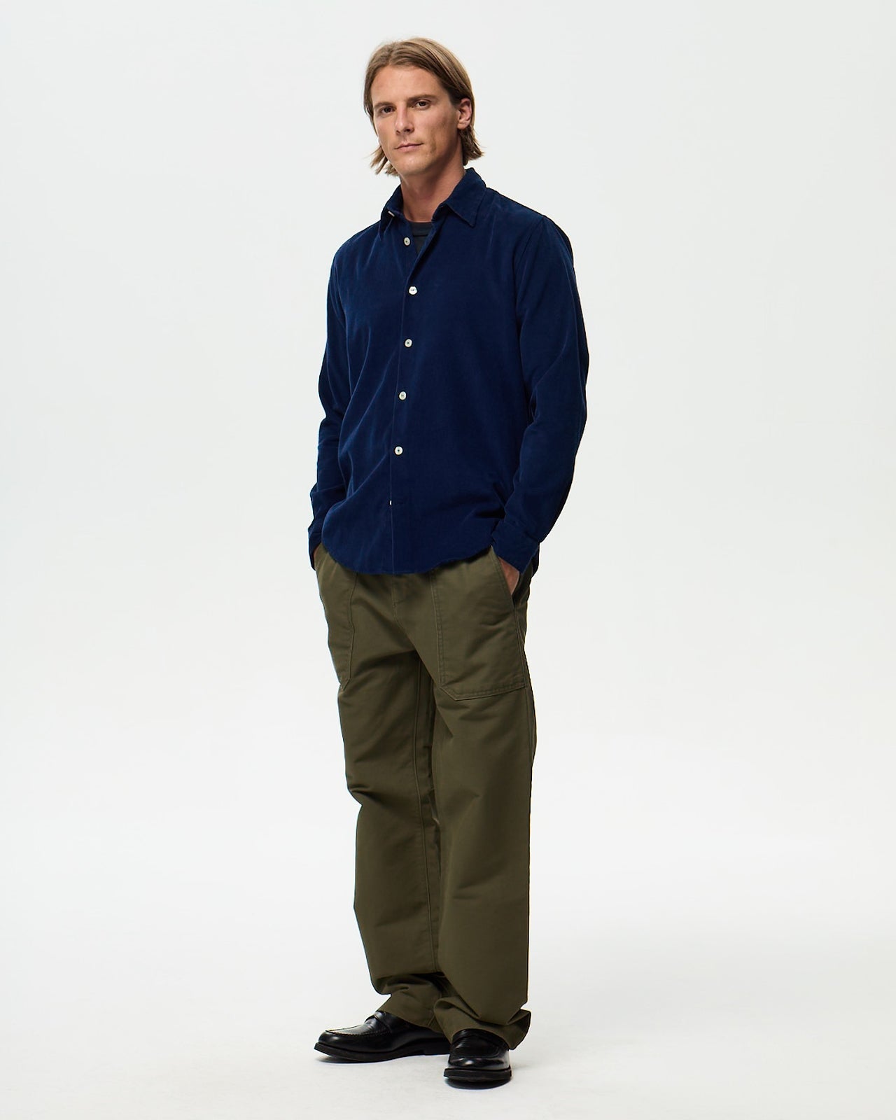 CIRCA Shirt – Ink Blue