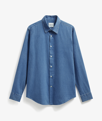 MONTAIGNE Shirt – Stonewashed Denim