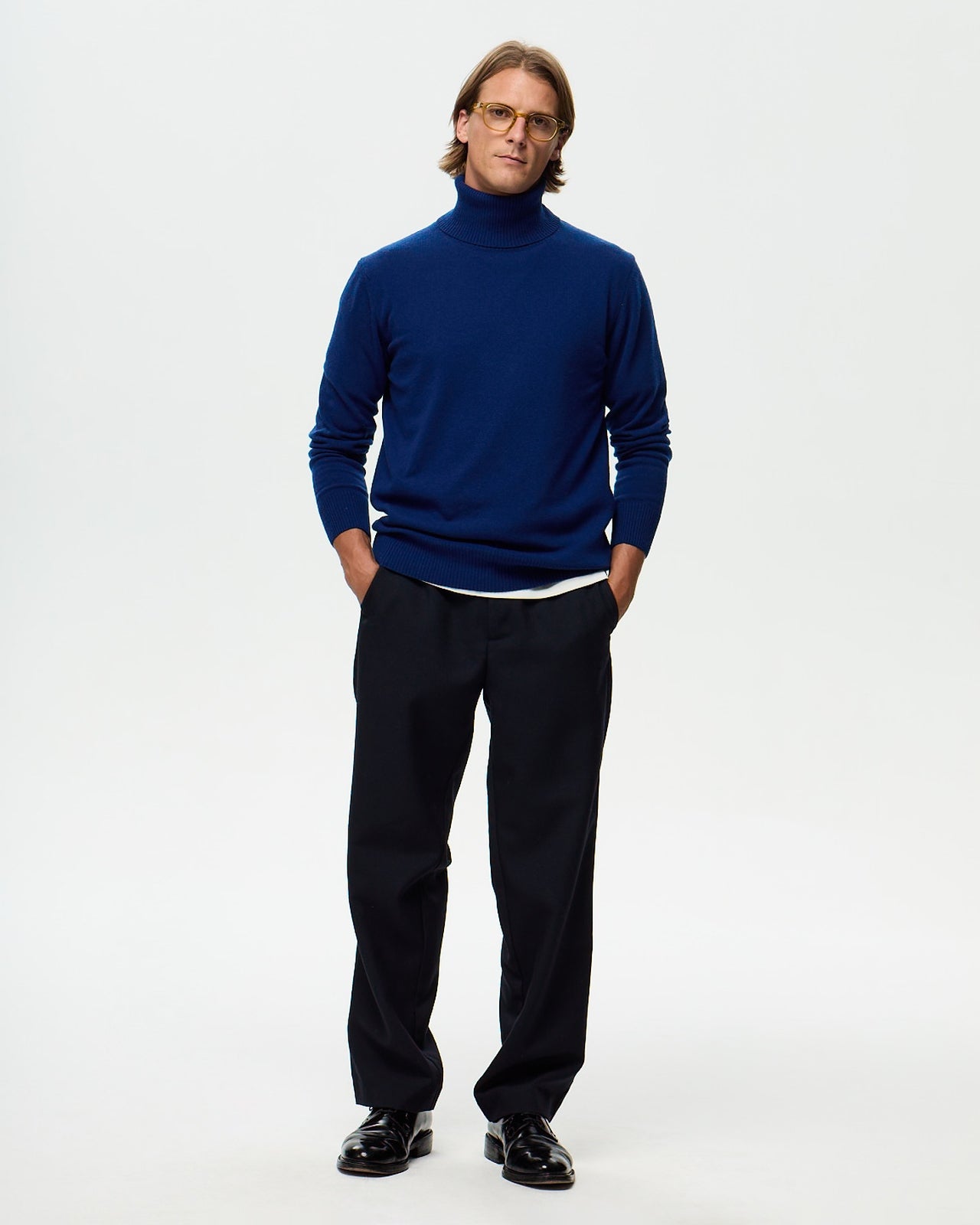 GAVINO Sweater - Klein Blue