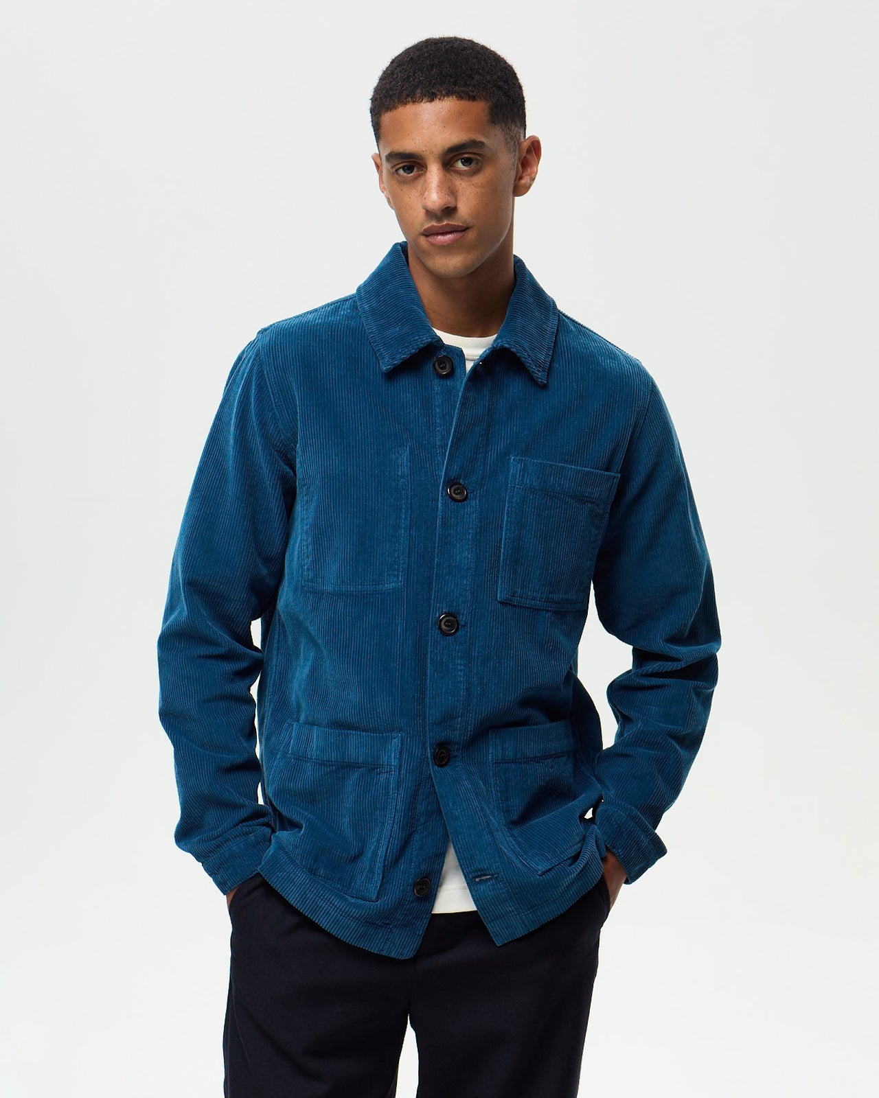 ESTEVE Painter's Jacket – Horizon Blue