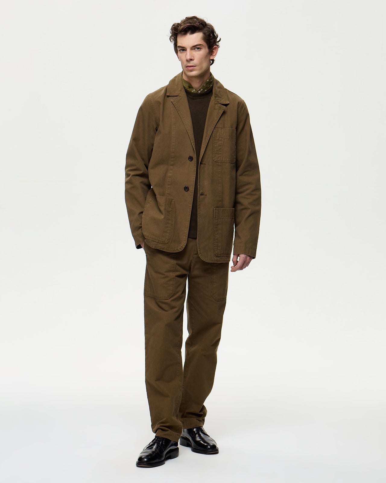 HAUSSMANN Architect's Jacket - Military Khaki