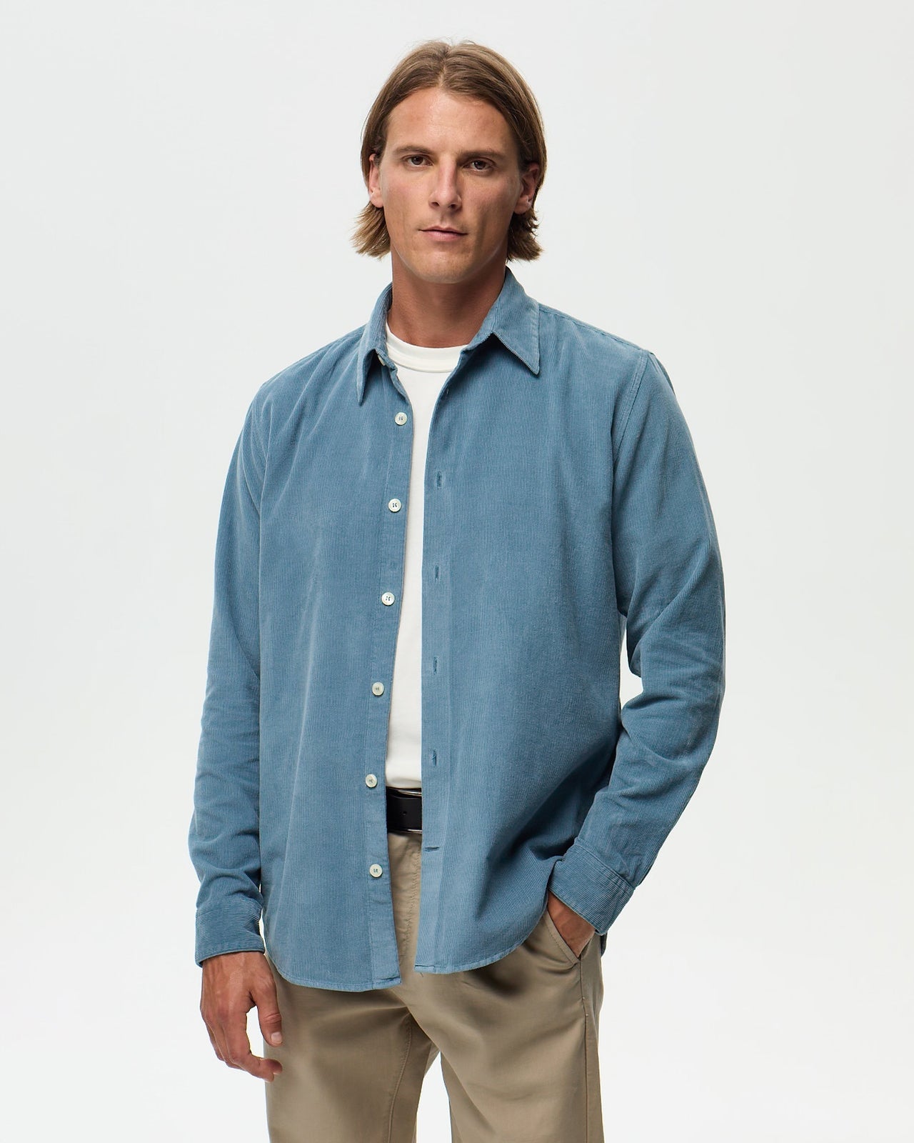 CIRCA Shirt – Azure Blue