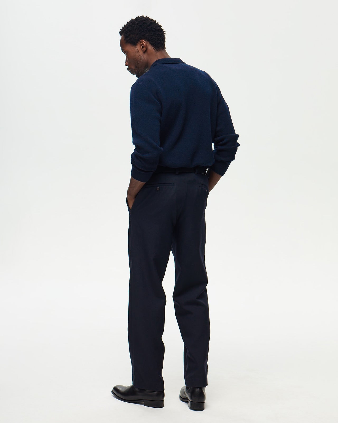 ALPHONSE Pants Canvas – Navy