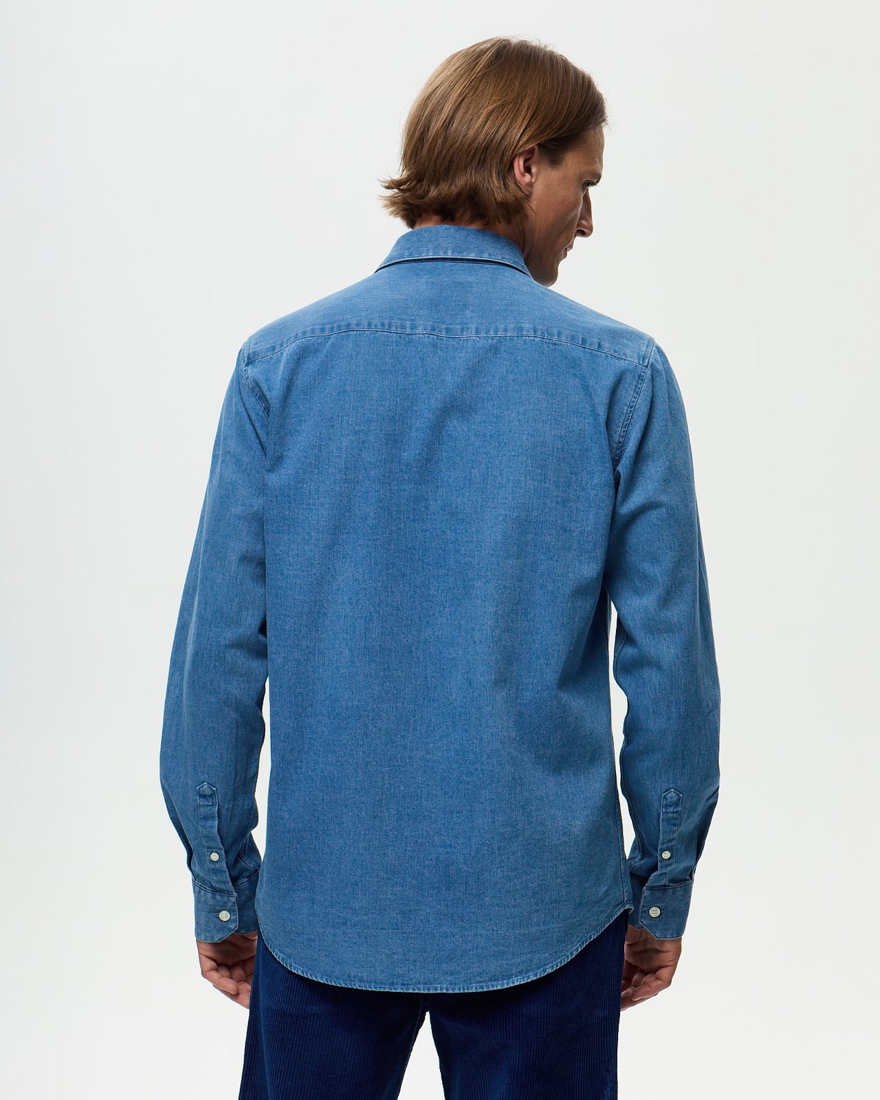 MONTAIGNE Shirt – Stonewashed Denim