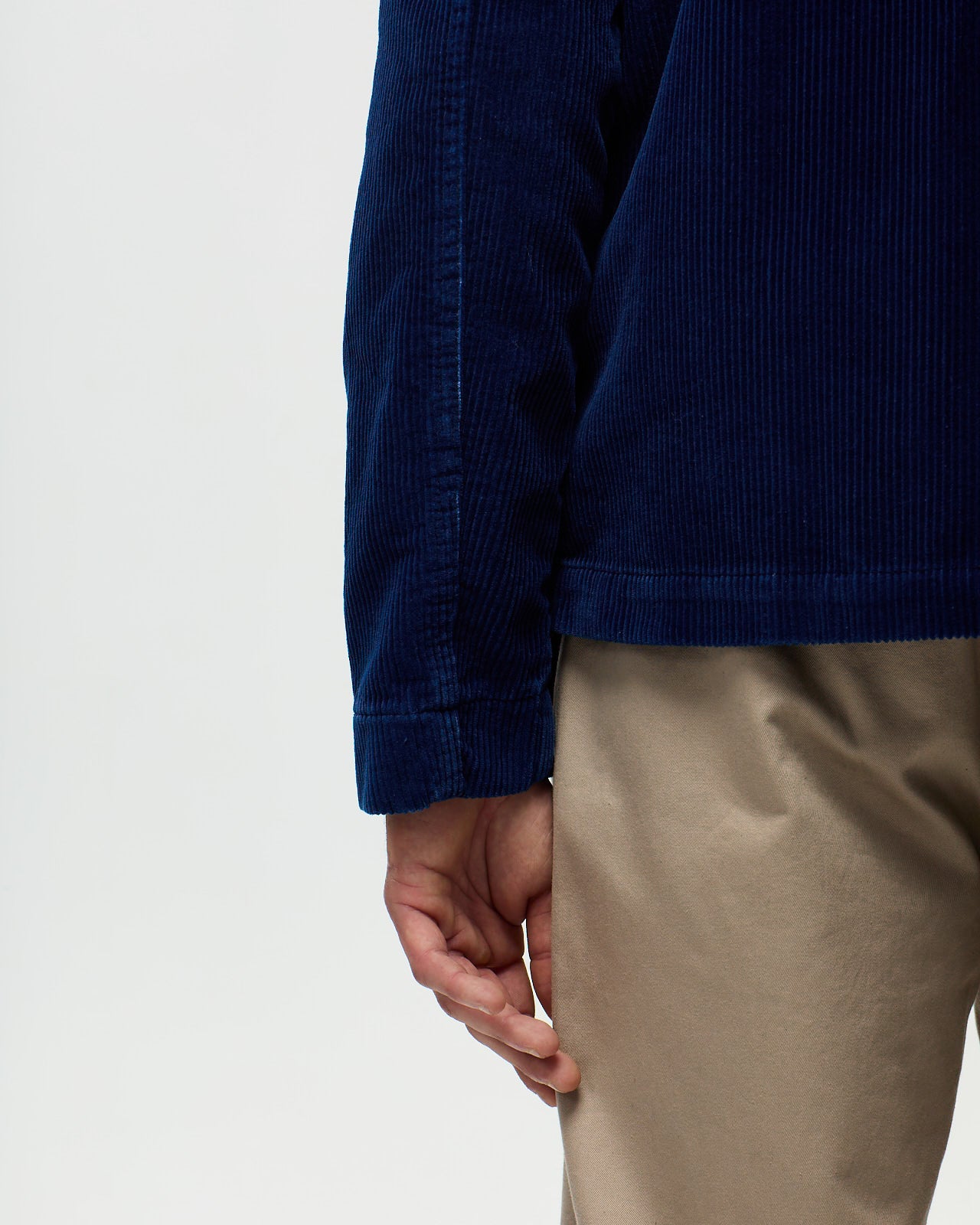 RIVOLI CORDUROY Jacket - Medium Indigo