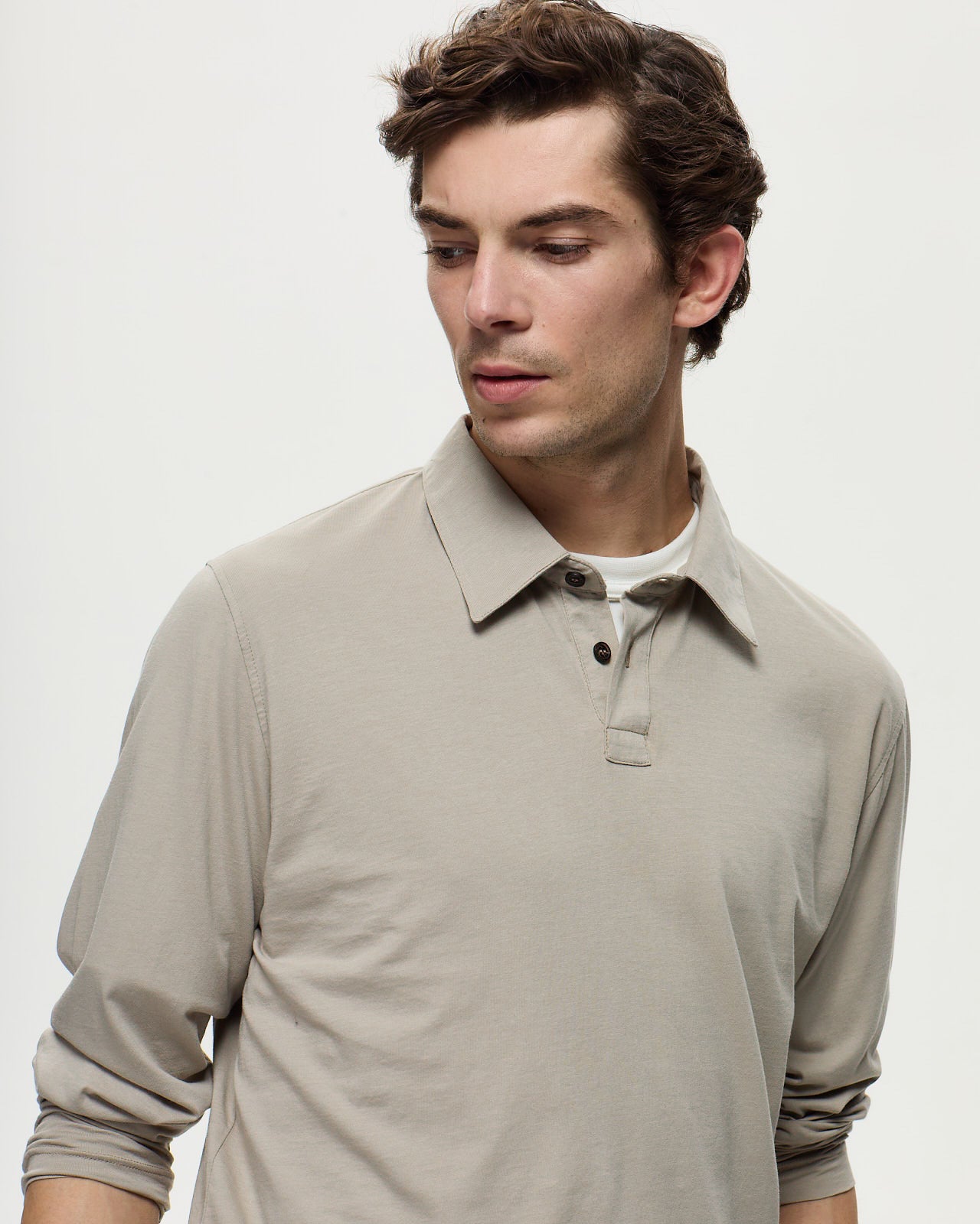 HARRY Polo - Taupe Beige