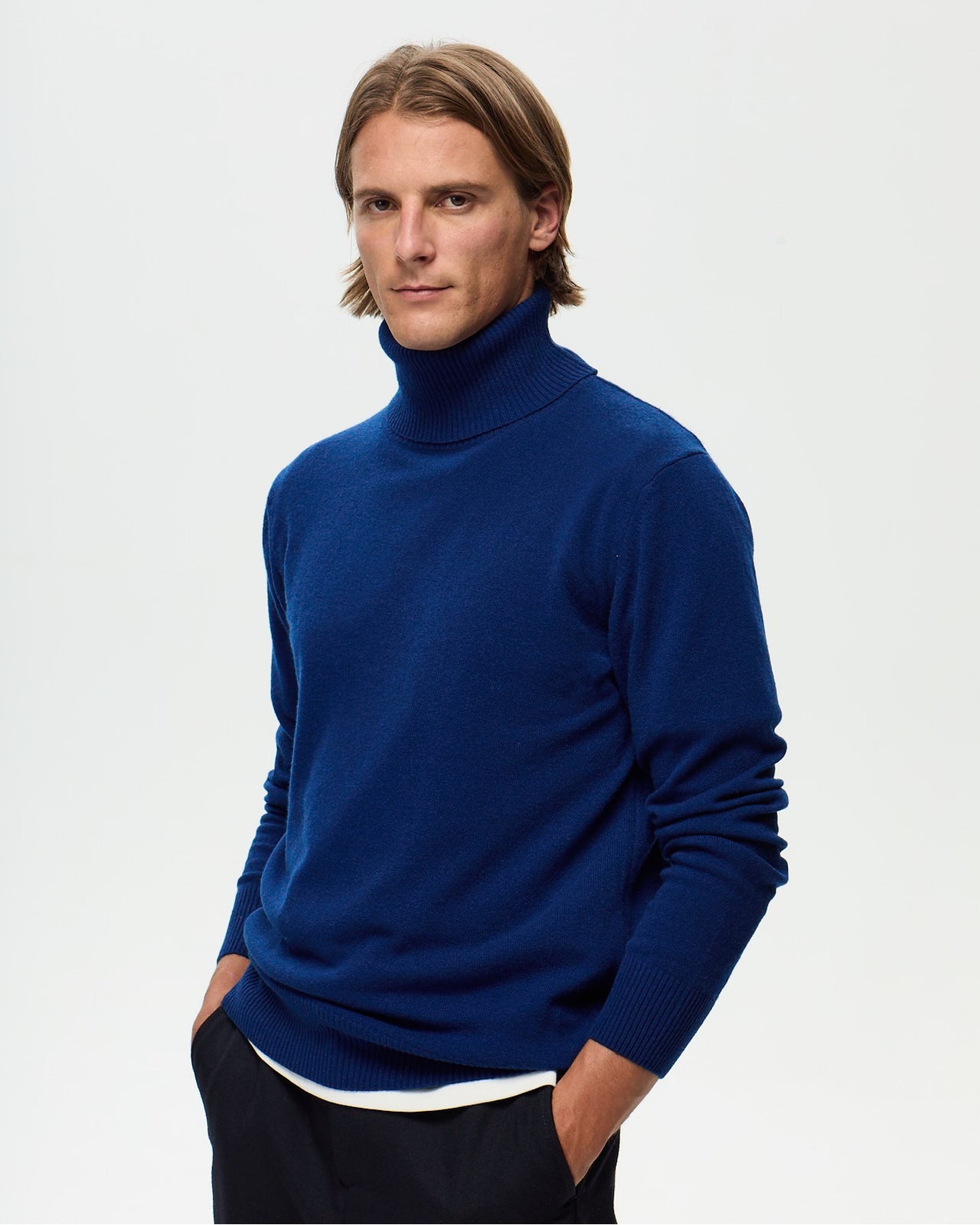 GAVINO Sweater - Klein Blue