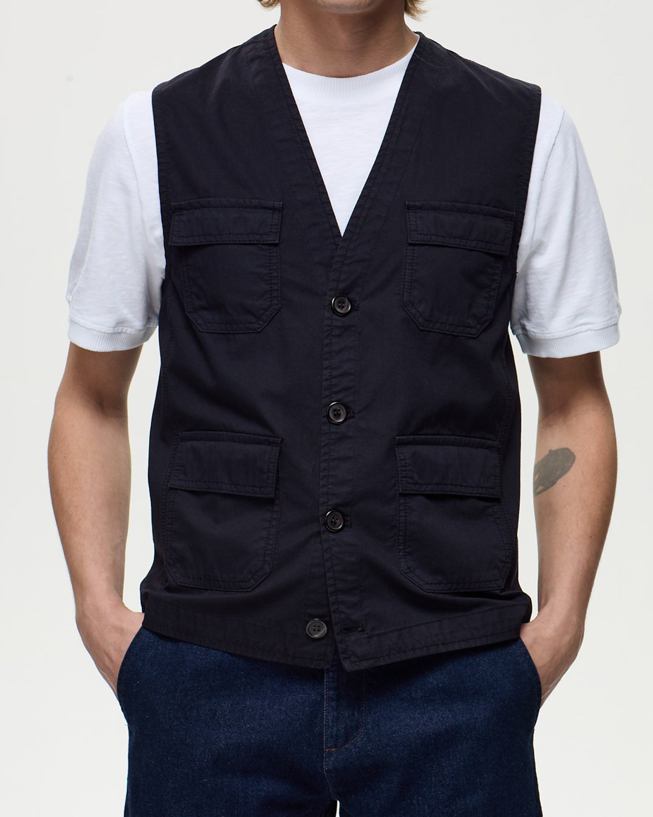 HARBOR Military Vest - Dark Navy