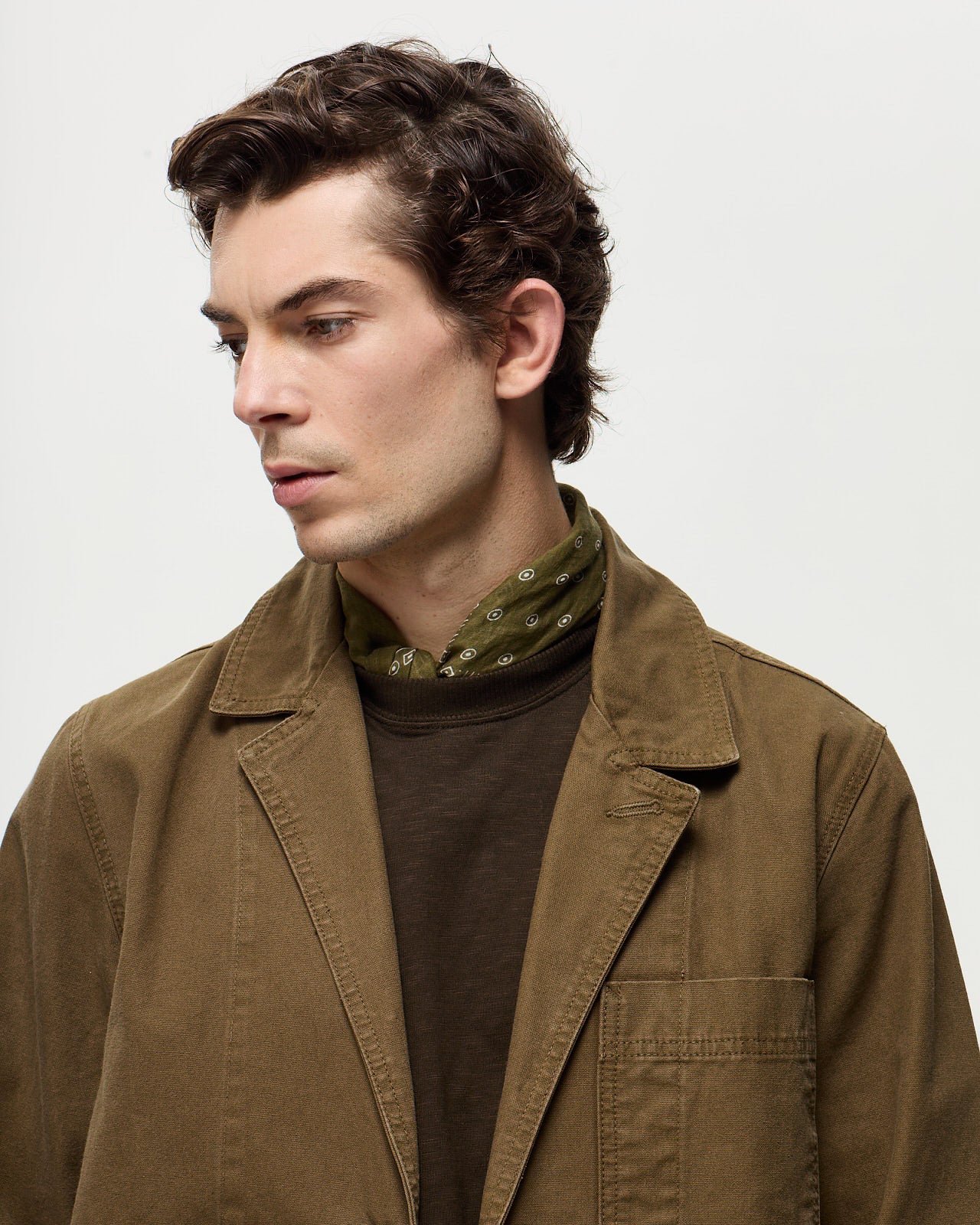 HAUSSMANN Architect's Jacket - Military Khaki