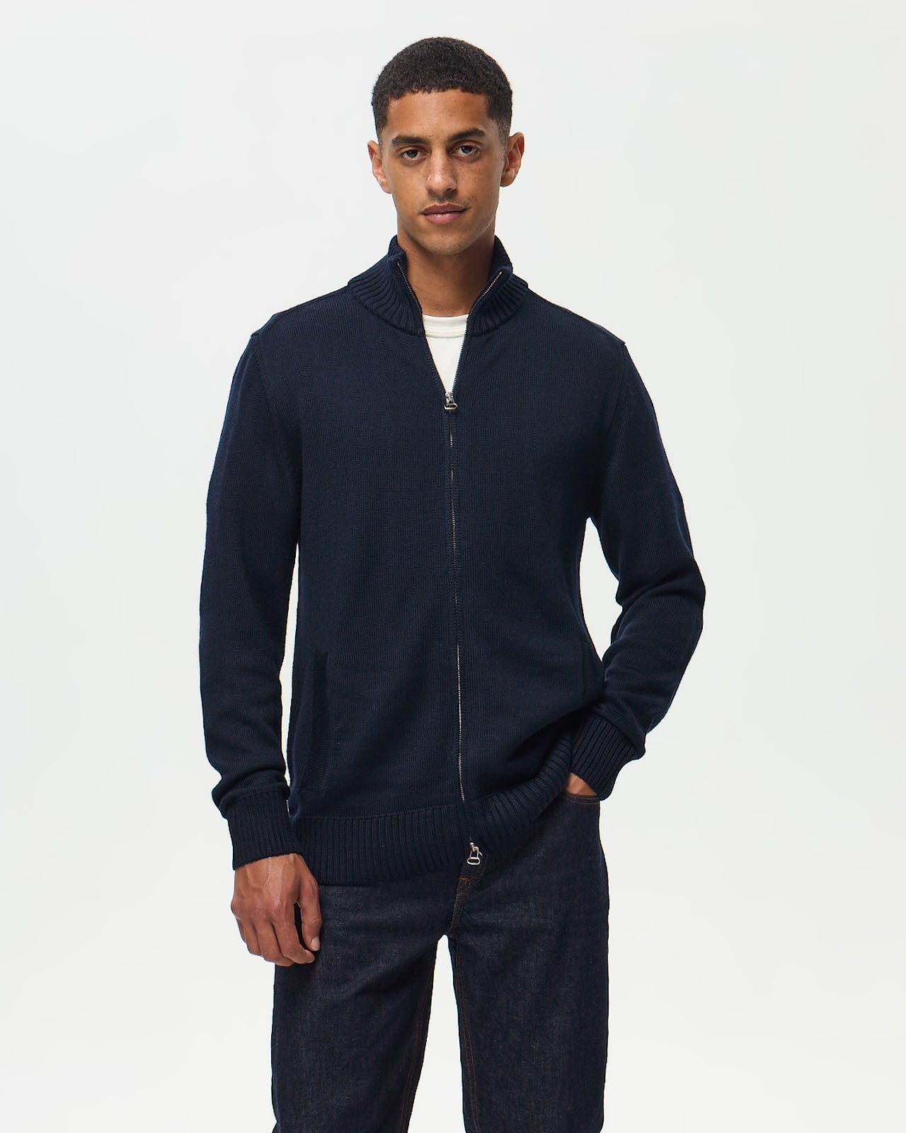 GIUSEPPE Cardigan - Midnight Blue