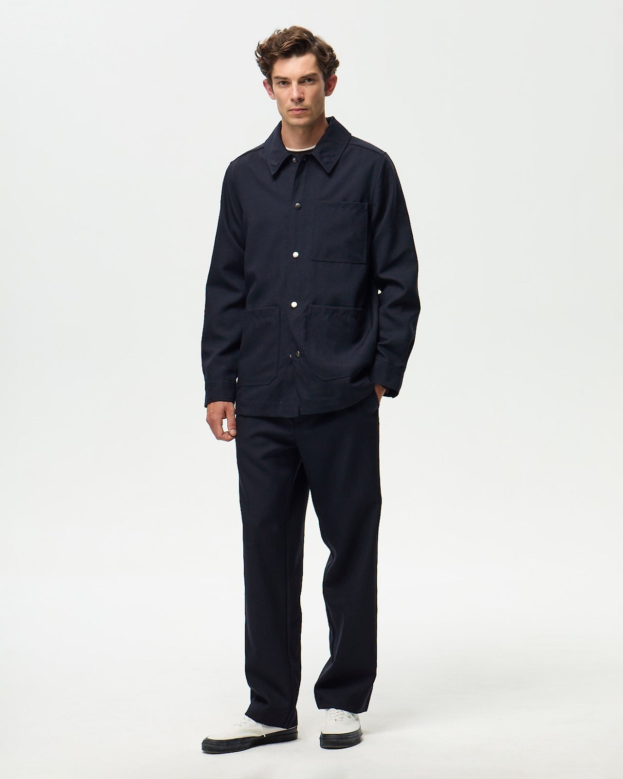 LEONARD Jacket – Navy