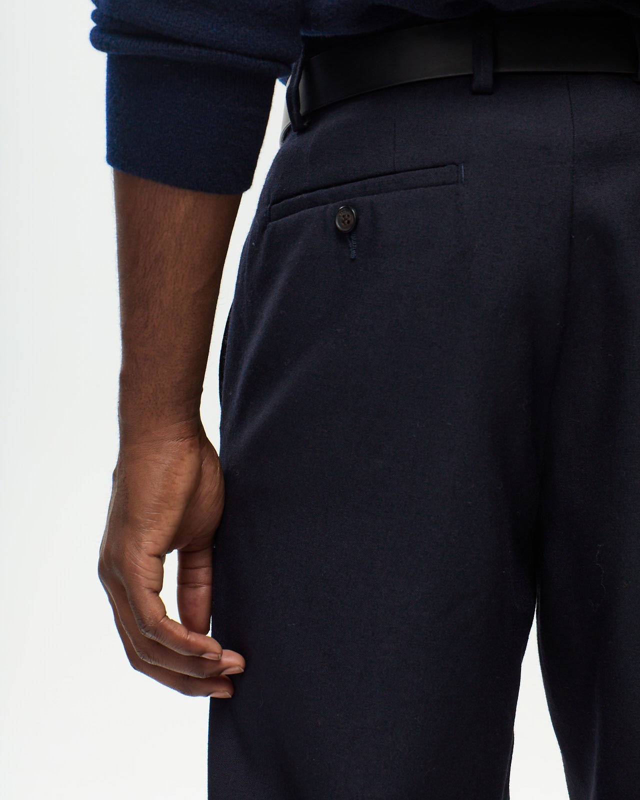 ALPHONSE Pants Canvas – Navy